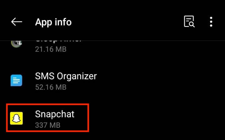 How to change Snapchat Notification Sound 3