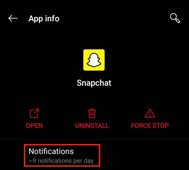 How to change Snapchat Notification Sound 4