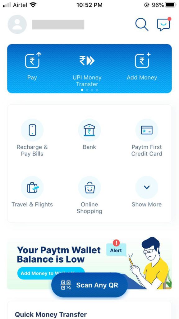 How to Remove Bank Account from Paytm