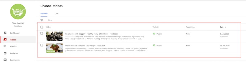 How to Find my Uploaded Videos on YouTube Easily-2