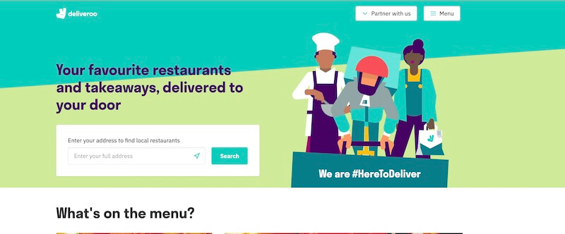 How to delete deliveroo account on website