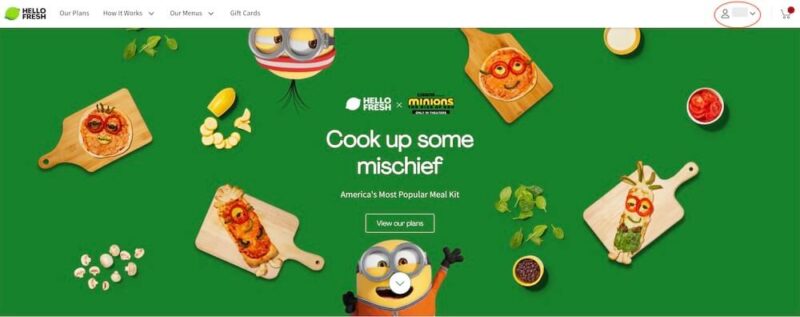 delete hellofresh account desktop